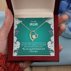 To My Mom | You Are My Best Friend & I Love You - Forever Love Necklace